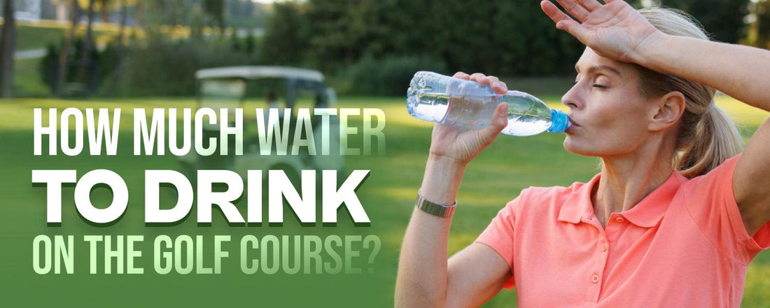 How Much Water Should you drink on golf course - Pour Caddy to the rescue!