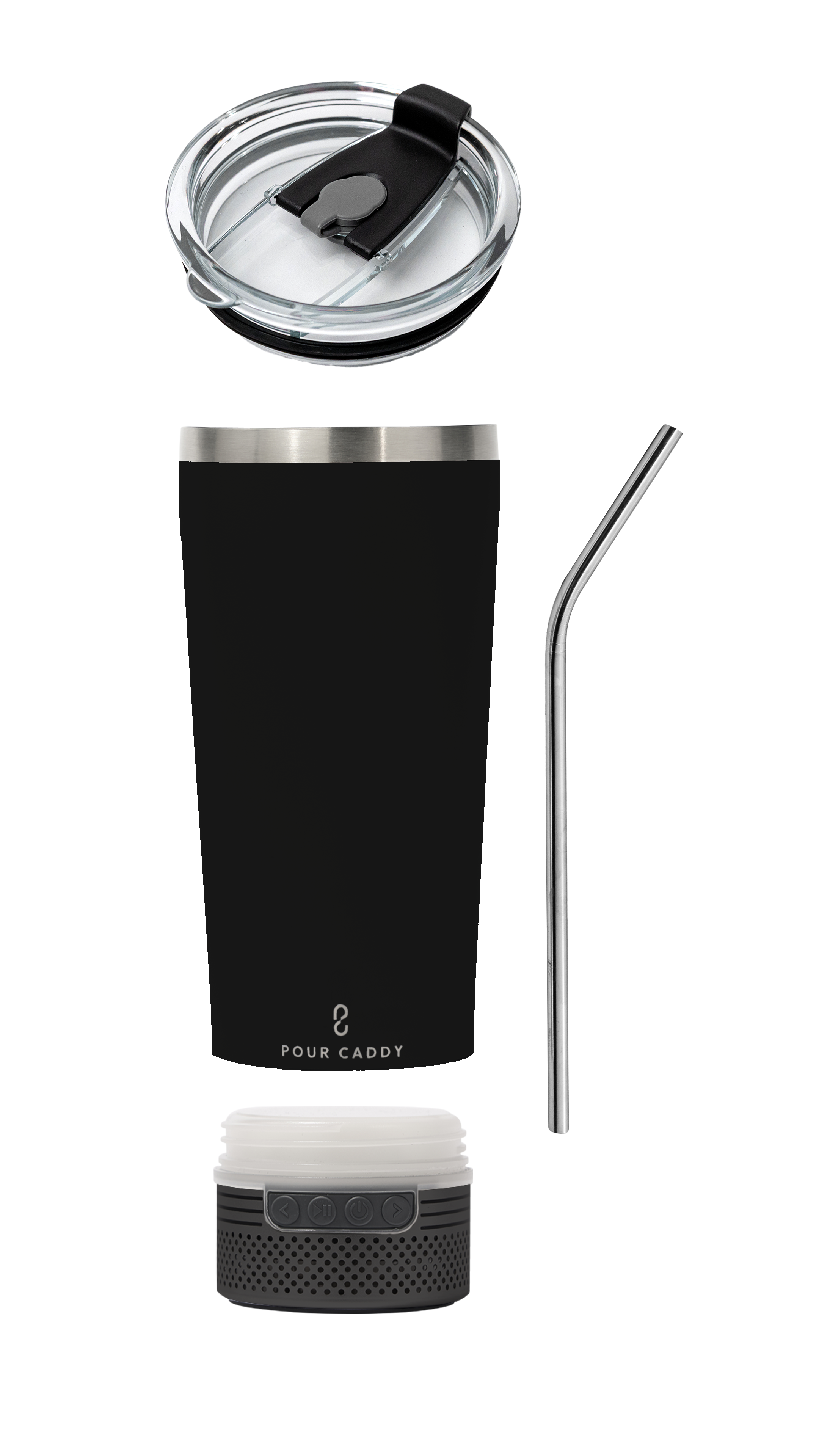 GO CADDY 18 OZ. SPEAKER TUMBLER