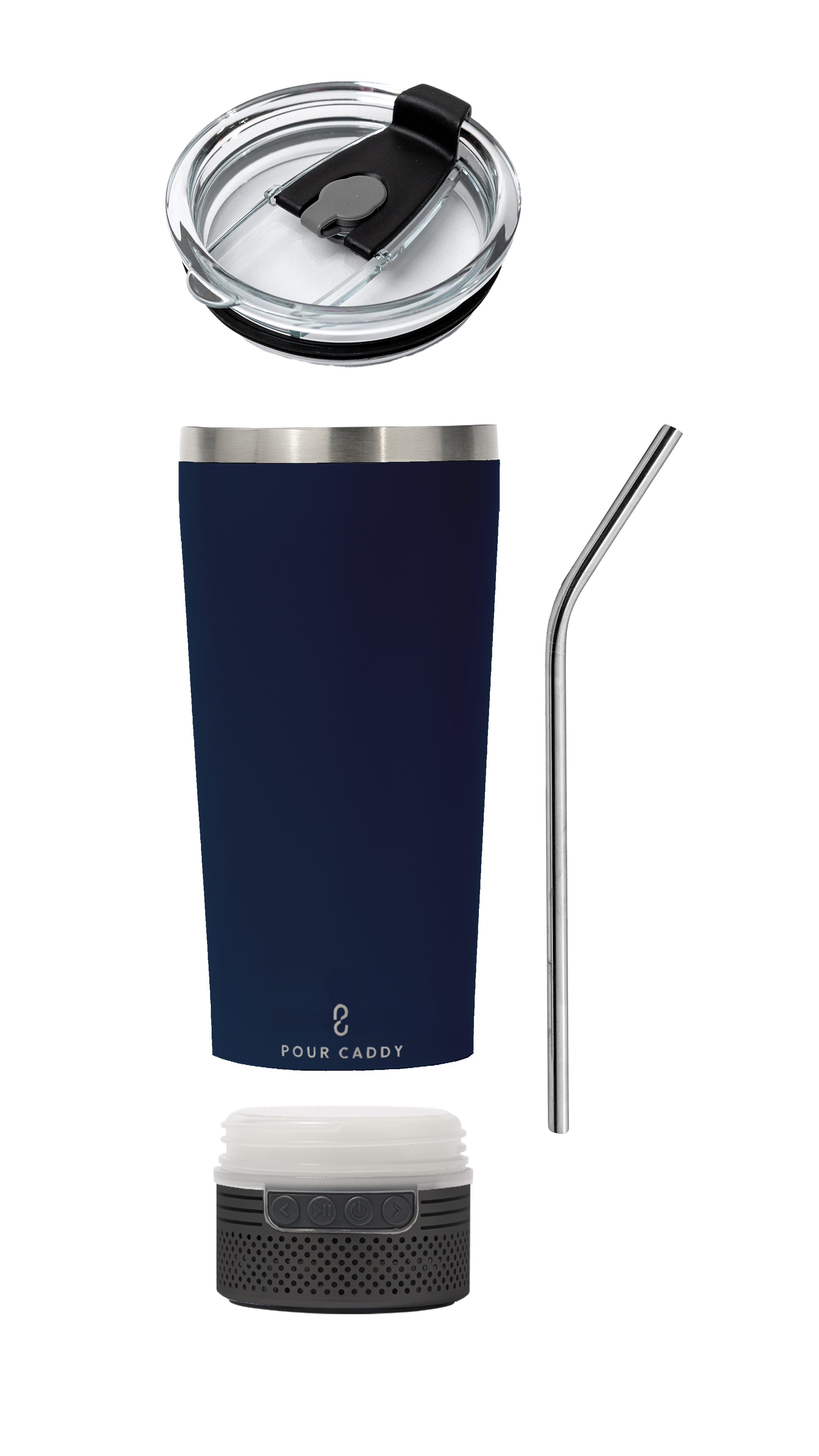 GO CADDY 18 OZ. SPEAKER TUMBLER
