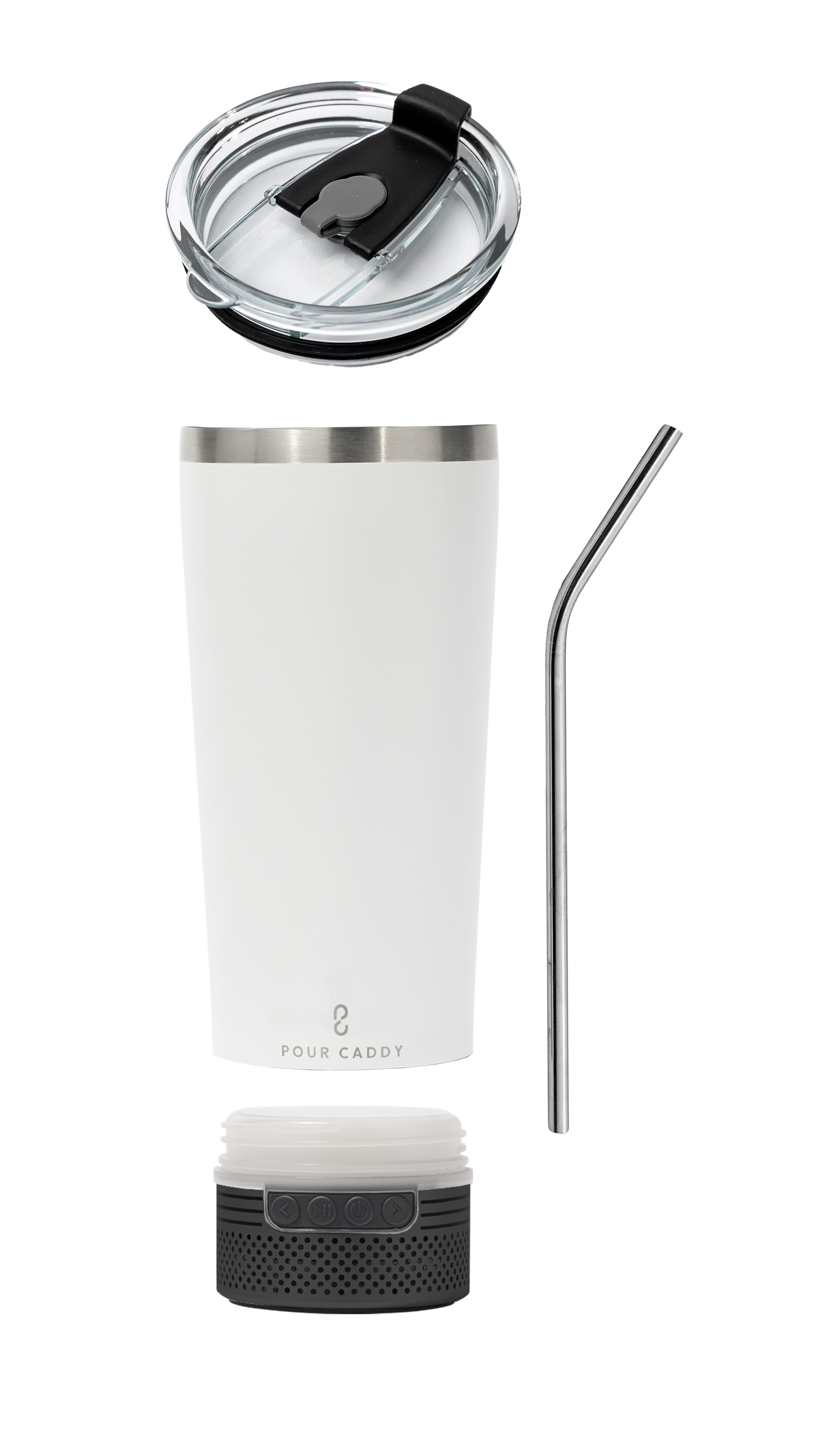 GO CADDY 18 OZ. SPEAKER TUMBLER