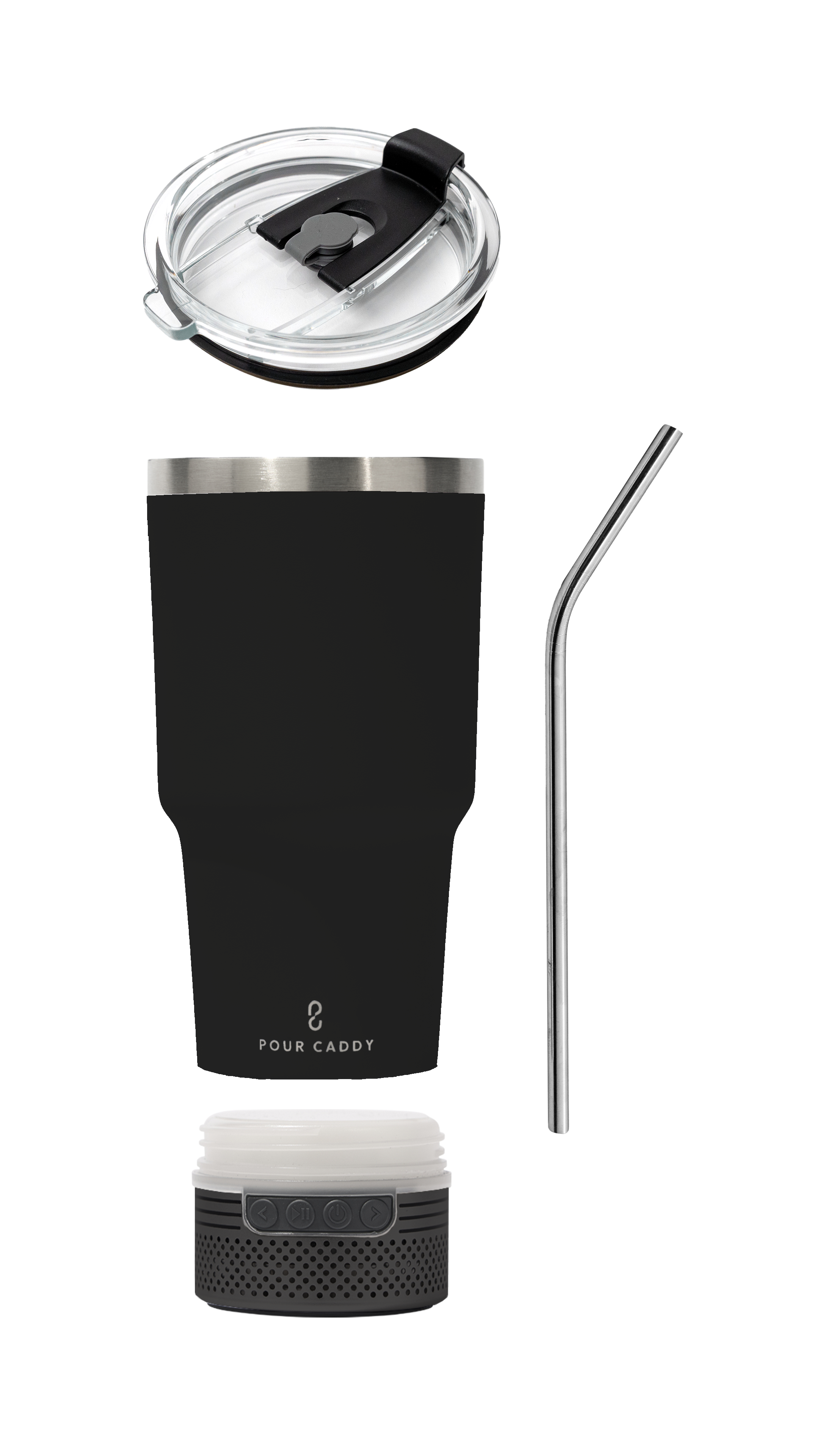 GO CADDY 28 OZ. SPEAKER TUMBLER