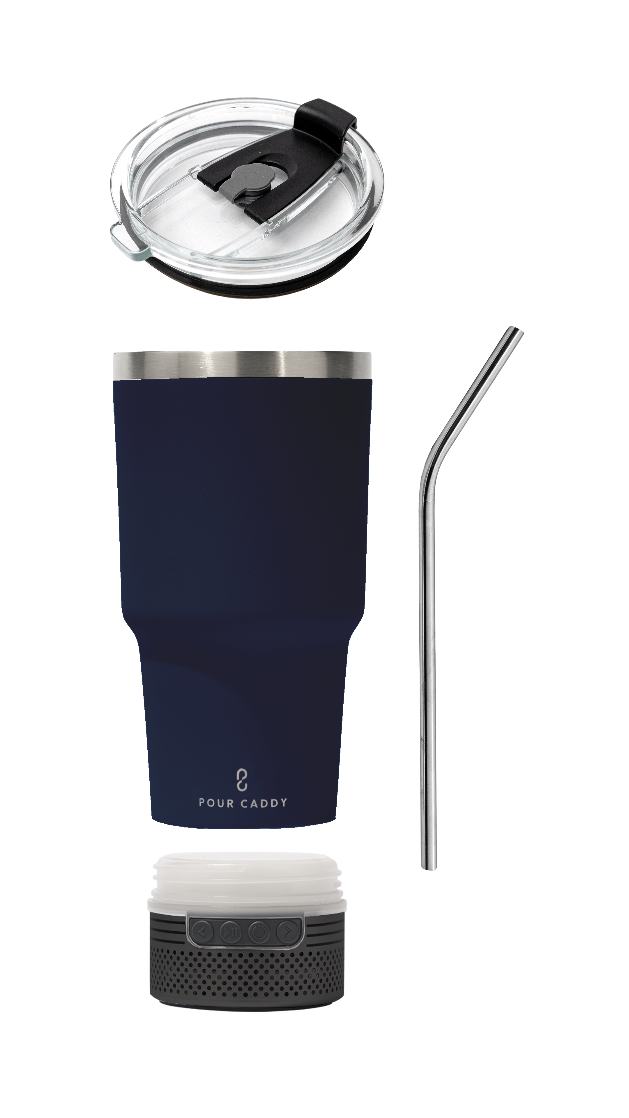 GO CADDY 28 OZ. SPEAKER TUMBLER