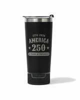 GO CADDY 18 OZ. SPEAKER TUMBLER AMERICA 250