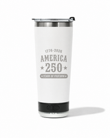GO CADDY 18 OZ. SPEAKER TUMBLER AMERICA 250