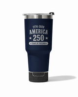GO CADDY 28 OZ. SPEAKER TUMBLER AMERICA 250