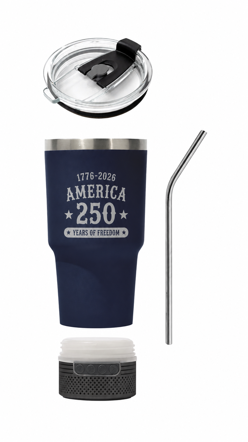 GO CADDY 28 OZ. SPEAKER TUMBLER AMERICA 250