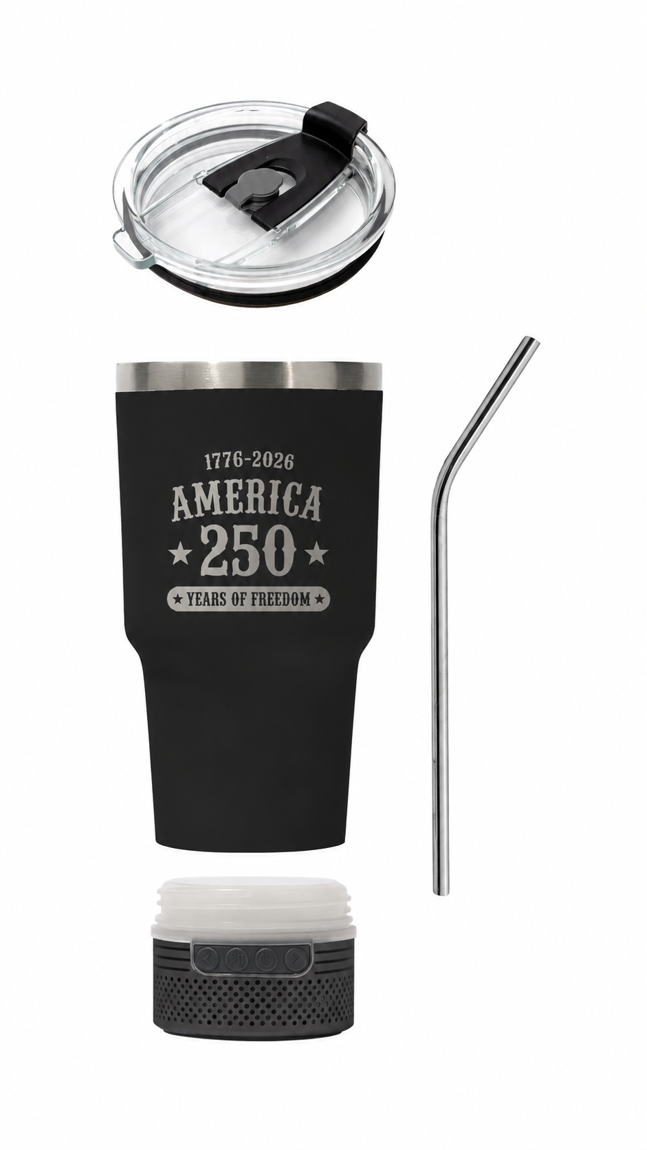 GO CADDY 28 OZ. SPEAKER TUMBLER AMERICA 250