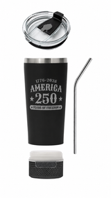 GO CADDY 18 OZ. SPEAKER TUMBLER AMERICA 250