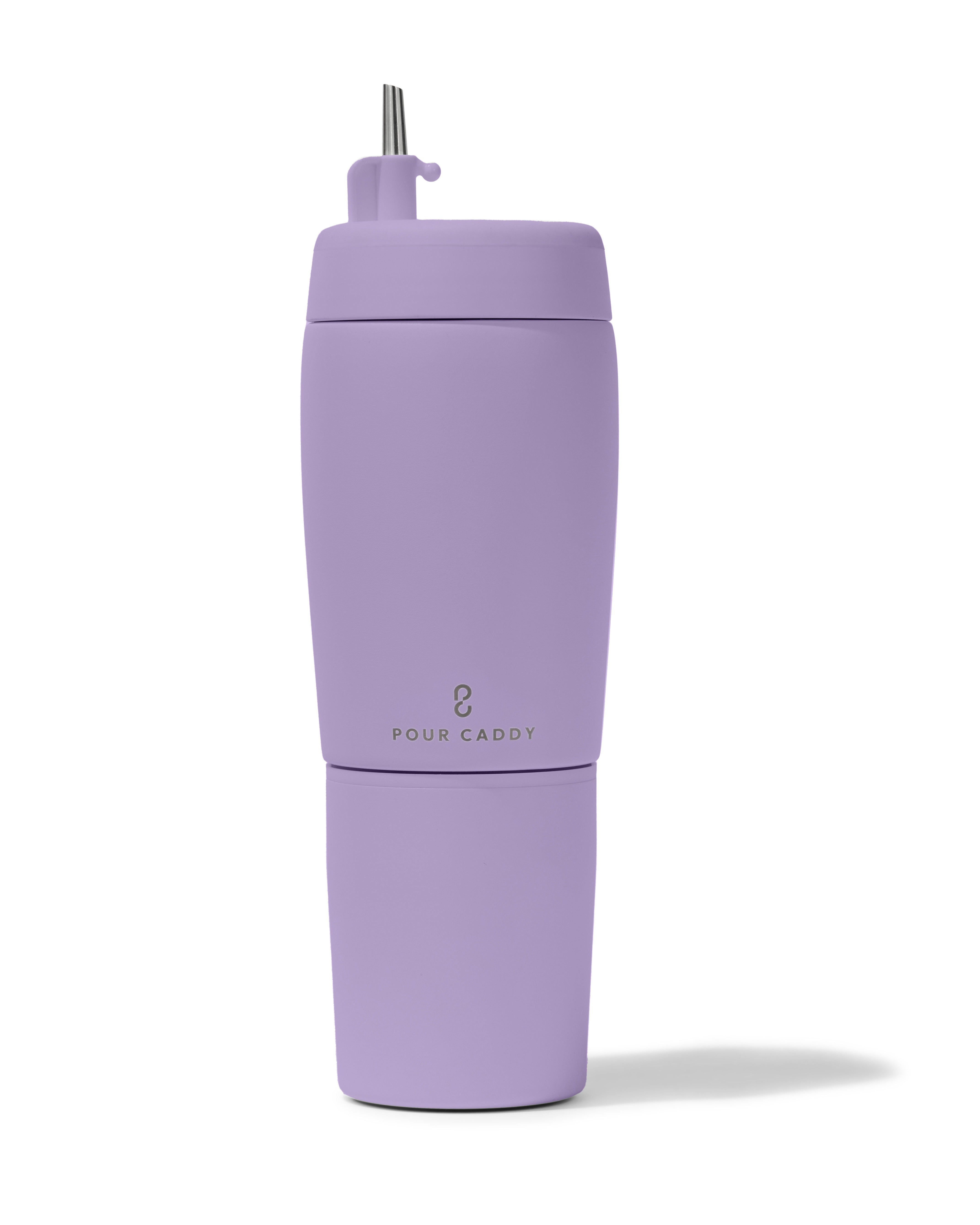 Pour Caddy - Stainless Steel Flask Set