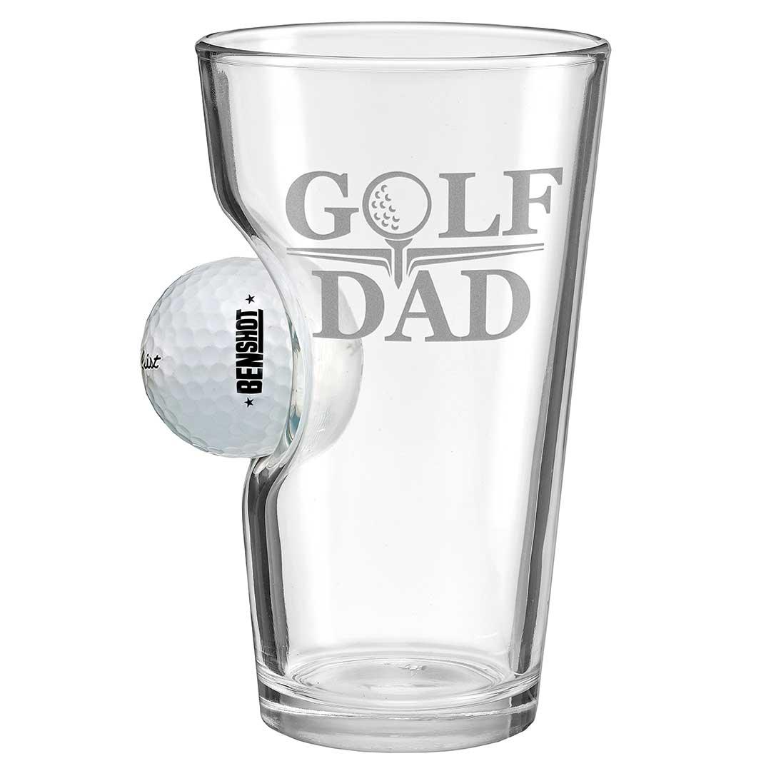 Golf Ball Glasses for Dad