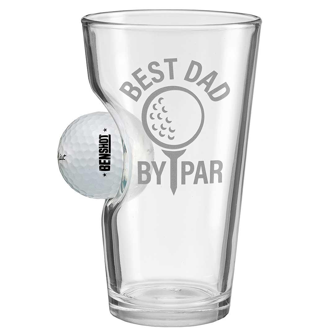 Golf Ball Glasses for Dad